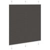 vidaXL pliss&eacute;gardin sort 120x100 cm Stoff Bredde 119,4 cm Polyester