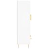 vidaXL Highboard hvit 69,5x31x115 cm konstruert tre
