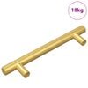 vidaXL Kabinett h&aring;ndtak 510 stk. Gull 150 mm Rustfritt st&aring;l