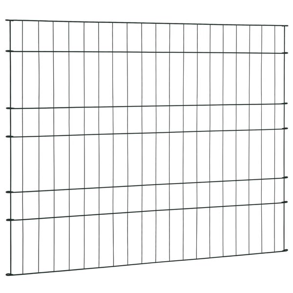 vidaXL Gjerdesett 99,6x79,8 cm gr&oslash;nn