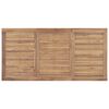 vidaXL Utendørs spisebord 160x80x77 cm heltre teak