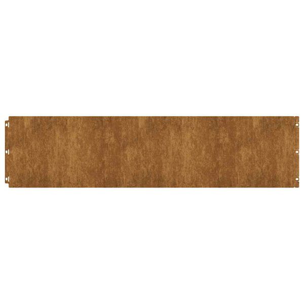 vidaXL Plenkanter 20 stk 25x103 cm fleksibelt forvitringsstål