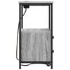 vidaXL Nattbordskap 2 pcs Gr&aring; Sonoma 40 x 31 x 60 cm Konstruert tre