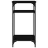 vidaXL Sidebord svart 40x30x75 cm konstruert tre
