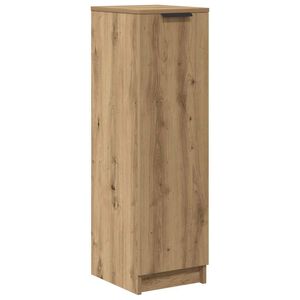 vidaXL Skohylle artisan eik 29,5x35x100,5 cm konstruert tre