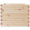 vidaXL Plantekasse 60x60x46 cm heltre furu