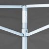 vidaXL Partytelt Antrasitt 200 x 200 x 315 cm Oxford Stoff