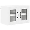 vidaXL Vegghylle LUCCA Hvit 60 x 31 x 40 cm Konstruert tre