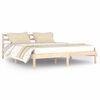vidaXL Sengeramme heltre furu 160x200 cm