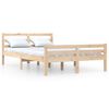 vidaXL Sengeramme heltre 150x200 cm King Size