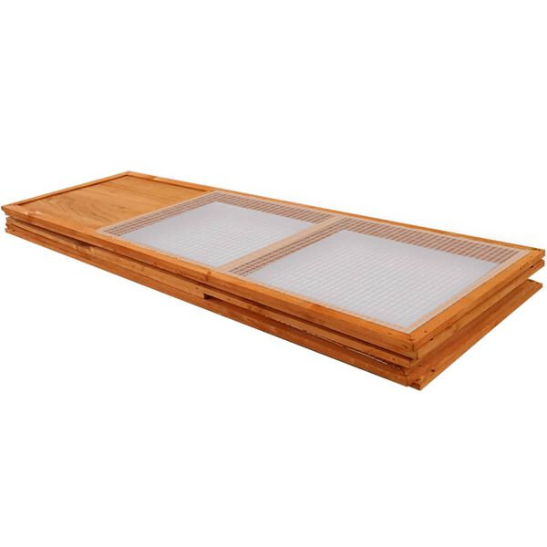 vidaXL Utendørs sammenleggbart dyrebur tre