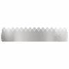 vidaXL Plenkanter 10 pcs s&oslash;lv 103 x 0,05 x 22 cm Rustfritt St&aring;l