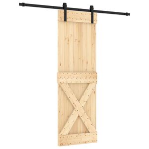 vidaXL Skyved&oslash;r 70 x 210 cm Massiv Furu Tre (Ubehandlet)
