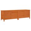 vidaXL Putekasse brun 198,5x50x56,5 cm heltre gran