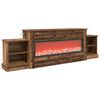 vidaXL Elektrisk peis Gammelt tre 177 x 30 x 56,5 cm Konstruert tre