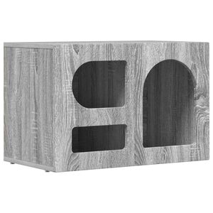vidaXL TV-skap Gr&aring; Sonoma 60 x 35 x 40 cm Konstruert tre