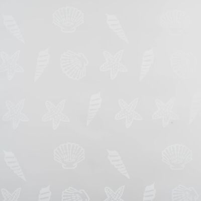 vidaXL Dusjforheng 140x240 cm sjøstjerne