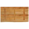 vidaXL Bordplate naturlig kant 110x60x3,8 cm heltre mango