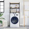 vidaXL Vaskemaskinhylle Artisan Eik 67 x 25 x 163 cm Konstruert tre