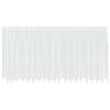 vidaXL Blondegardin Hvit 140 x 500 cm Polyester