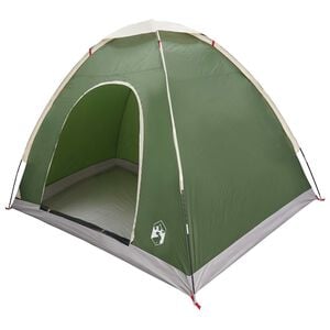 vidaXL Camping Telt 2-personers Gr&oslash;nn 185T Polyester med PU belegg