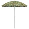 vidaXL Strandparasol Kamuflasje 161 x 193 cm Polyester
