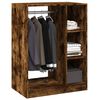 vidaXL Garderobe r&oslash;kt eik 77x48x102 cm konstruert tre
