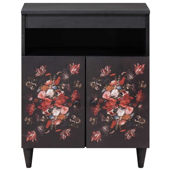 vidaXL Oppbevaringsskap Flerfarget 60 x 33,5 x 75 cm Massiv mango tre