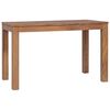 vidaXL Spisebord heltre teak med naturlig etterbehandling 120x60x76 cm