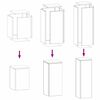vidaXL Planteholder 3 pcs Rusten Cortenst&aring;l