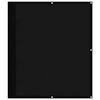 vidaXL Balkongskjerm svart 120x1000 cm 100% polyester oxford