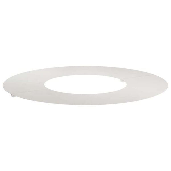 vidaXL passende for Flat Tre Ring sølv Ø30 / 60 cm Rustfritt stål