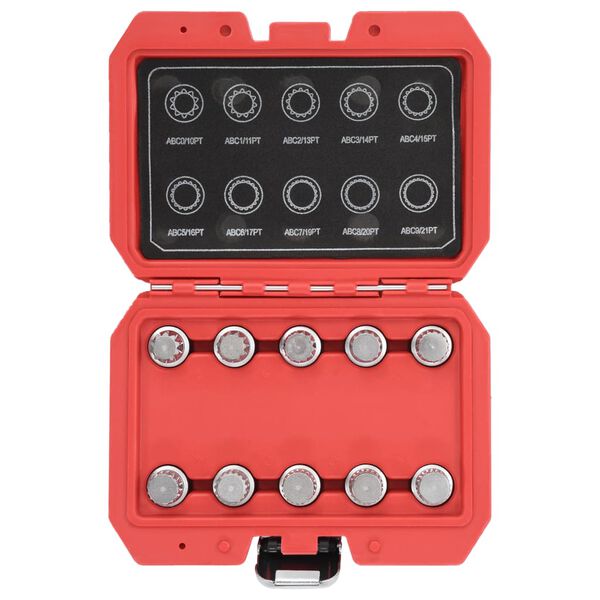 vidaXL L&aring;seboltsett i 10 deler for VW