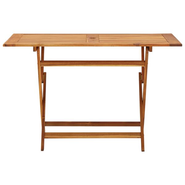 vidaXL Utend&oslash;rs spisestue 5 deler heltre akasie