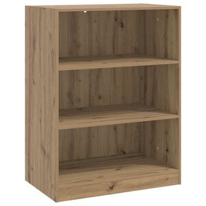 vidaXL Garderobeskap Artisan eik 77 x 48 x 102 cm Konstruert tre
