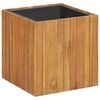 vidaXL H&oslash;ybed hage 43,5x43,5x44 cm heltre akasie