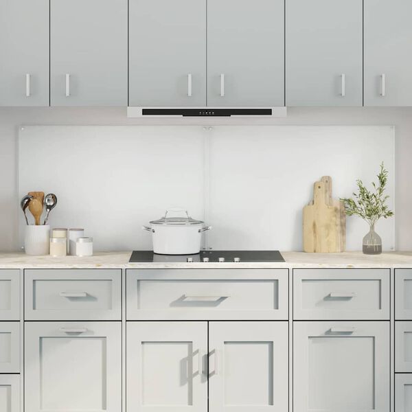 vidaXL Kj&oslash;kkenbakplate 2 pcs Gjennomsiktig 90 x 60 cm herdet glass