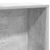 vidaXL Bokhylle betonggr&aring; 60x24x120 cm konstruert tre