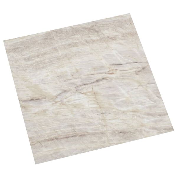 vidaXL Selvklebende gulvplanker 55 stk PVC 5,11 m² beige