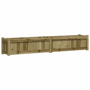 vidaXL Hageplantekasse 180x31x31 cm impregnert furu