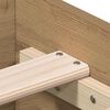 vidaXL Sengestamme med skuff Artisan Eik 120 x 200 cm Konstruert tre
