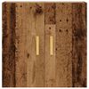 vidaXL Veggskap gammelt tre 60x31x60 cm konstruert tre
