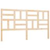 vidaXL Sengegavl 186x4x104 cm heltre furu