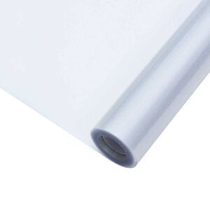 vidaXL Statisk Vindusfilm Frostet gr&aring; 45 x 500 cm PVC