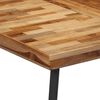 vidaXL Spisebord 148x97x76 cm heltre teak