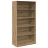 vidaXL Garderobe artisan eik 100x50x200 cm konstruert tre