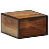 vidaXL Veggmontert nattbord 35x35x20 cm heltre akasie