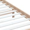 vidaXL Sengeramme heltre furu 100x200 cm