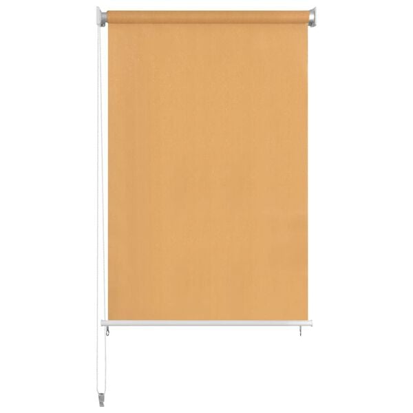 vidaXL Utend&oslash;rs rullegardin 80x140 cm beige