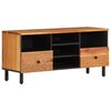 vidaXL TV-benk 100x33x46 cm heltre akasie